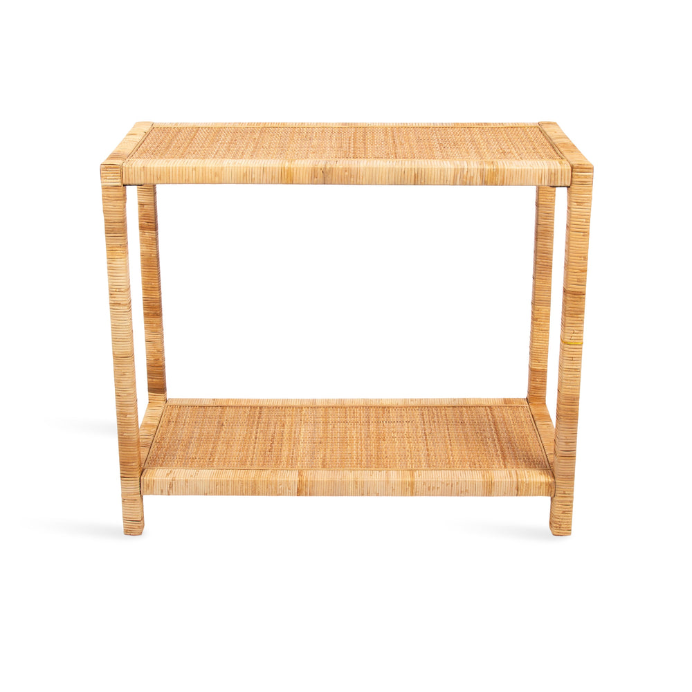 Rafina Natural Rattan Console Table