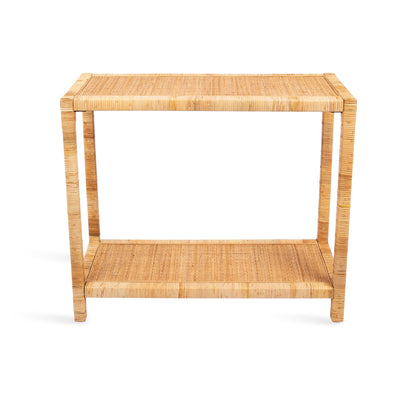Rafina Natural Rattan Console Table