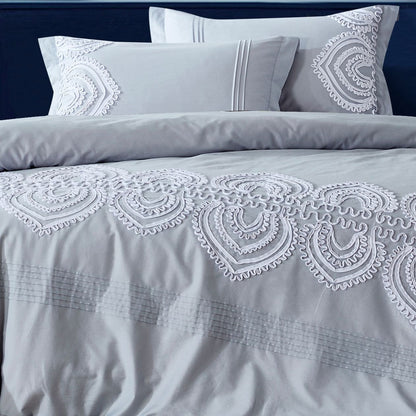 Padma Embroidered Duvet Set - Quahog Bay Bedding