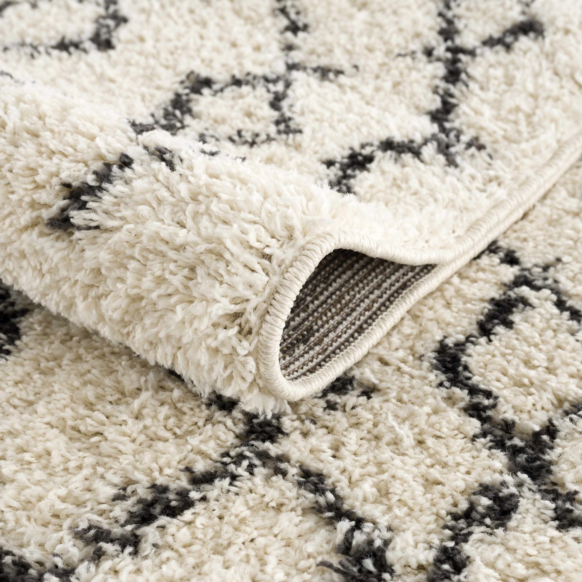 Pahala Moroccan Shag Area Rug - Clearance - Quahog Bay Bedding