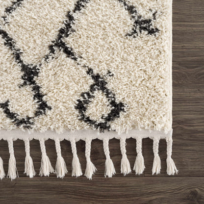 Pahala Moroccan Shag Area Rug - Clearance - Quahog Bay Bedding