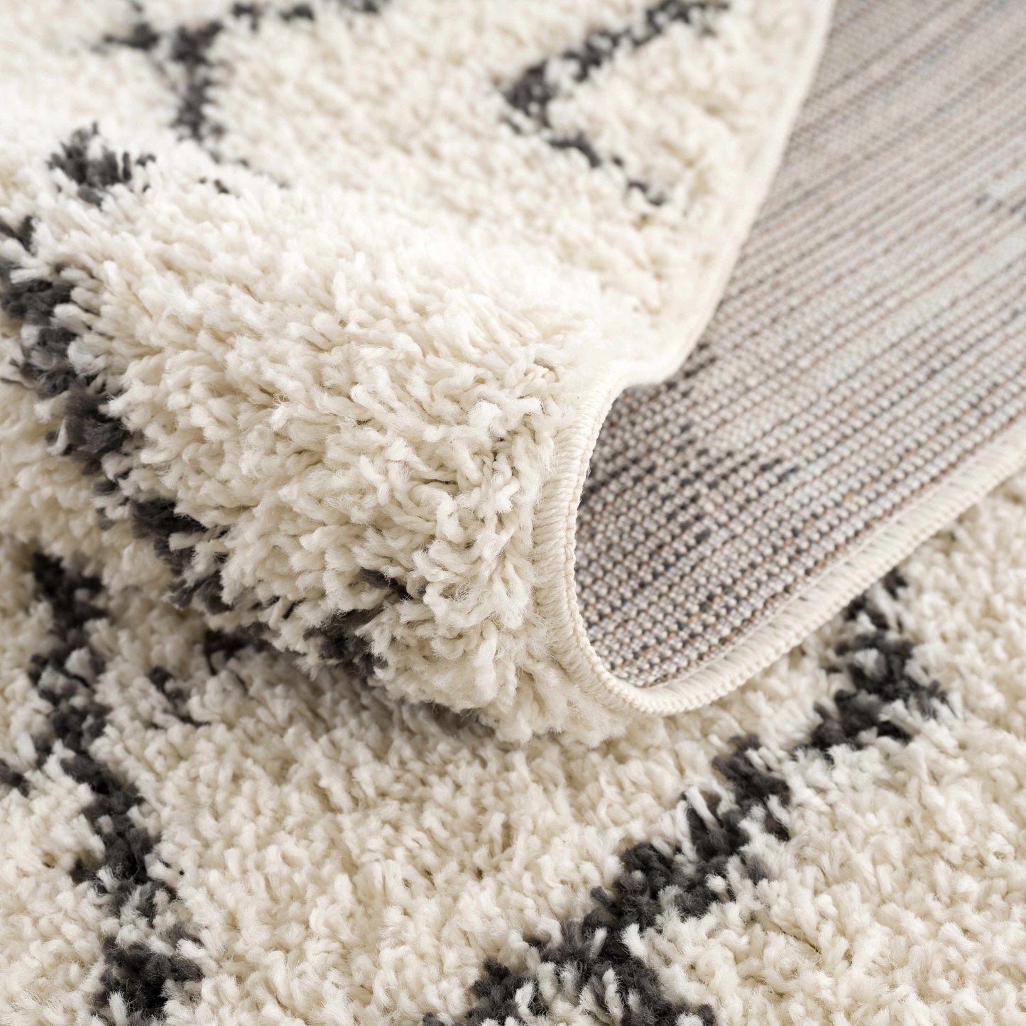 Pahala Moroccan Shag Area Rug - Clearance - Quahog Bay Bedding