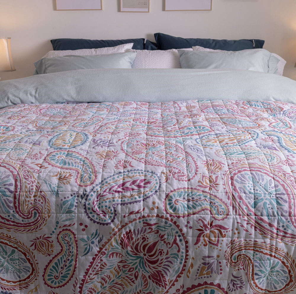 QuickZip Sateen Cotton Quilts