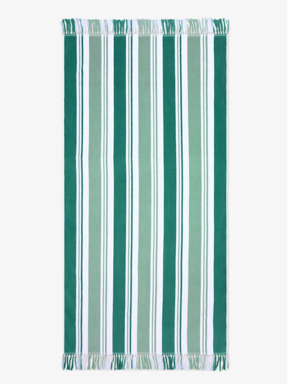 Palm Green Harbour Cabana Beach Towel - Quahog Bay Bedding