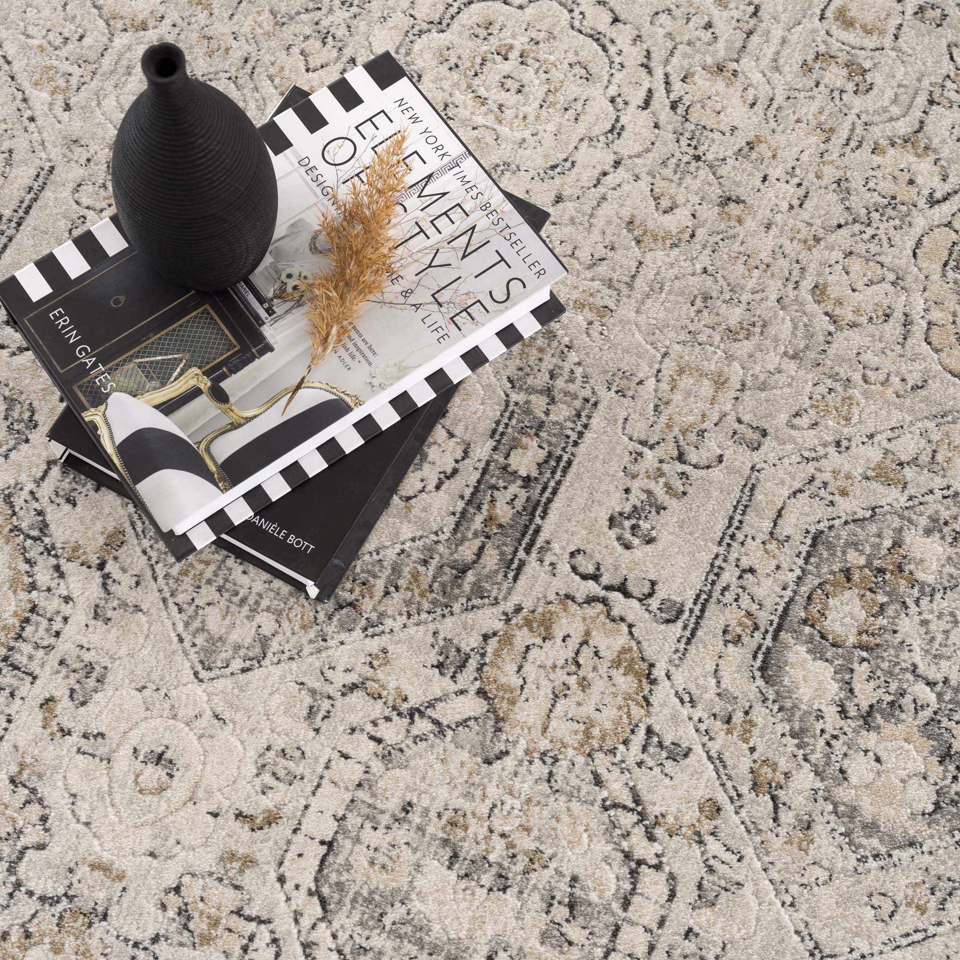 Parkerfield Area Rug - Moroccan Farmhouse Rug | Elegant Patterns - Quahog Bay Bedding