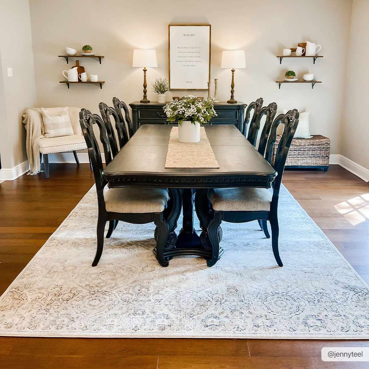 Parkerfield Area Rug - Moroccan Farmhouse Rug | Elegant Patterns - Quahog Bay Bedding