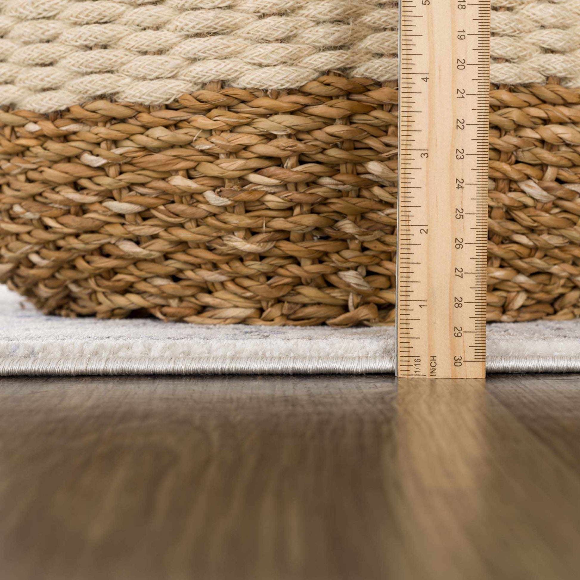 Parkerfield Cream & Blue Area Rug - Traditional Style Rugs - Quahog Bay Bedding