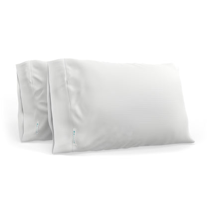 QuickZip Pillowcases (Pair) - Cotton/Poly Comfort Core, Wrinkle-Free