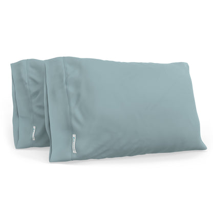 QuickZip Pillowcases (Pair) - 400TC 100% Cotton Sateen