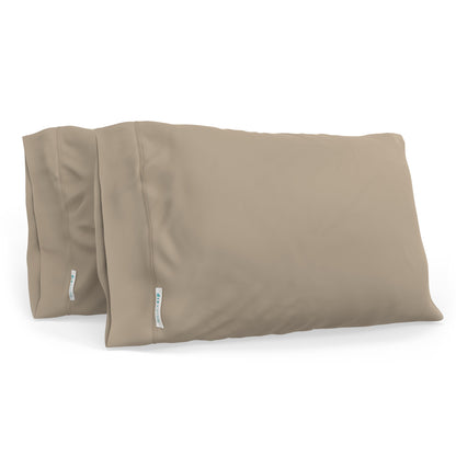 QuickZip Pillowcases (Pair) - Twilluxe Flannel, Soft Brushed Cotton