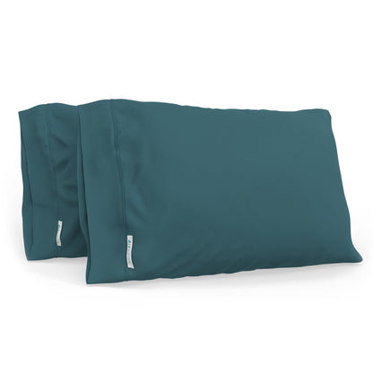 QuickZip Pillowcases (Pair) - 400TC 100% Cotton Sateen