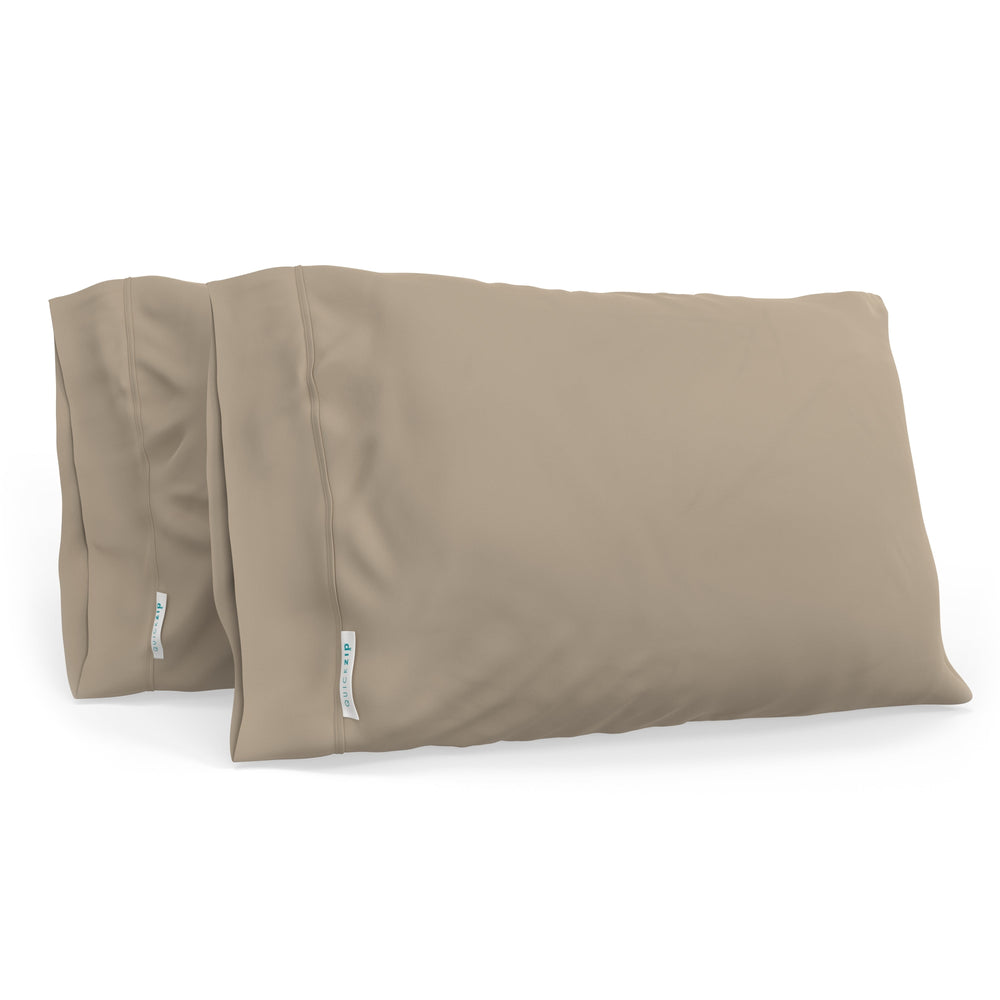 QuickZip Pillowcases (Pair) - Sateen