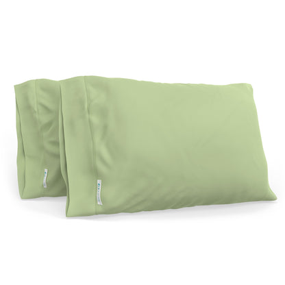 QuickZip Pillowcases (Pair) - 400TC 100% Cotton Percale