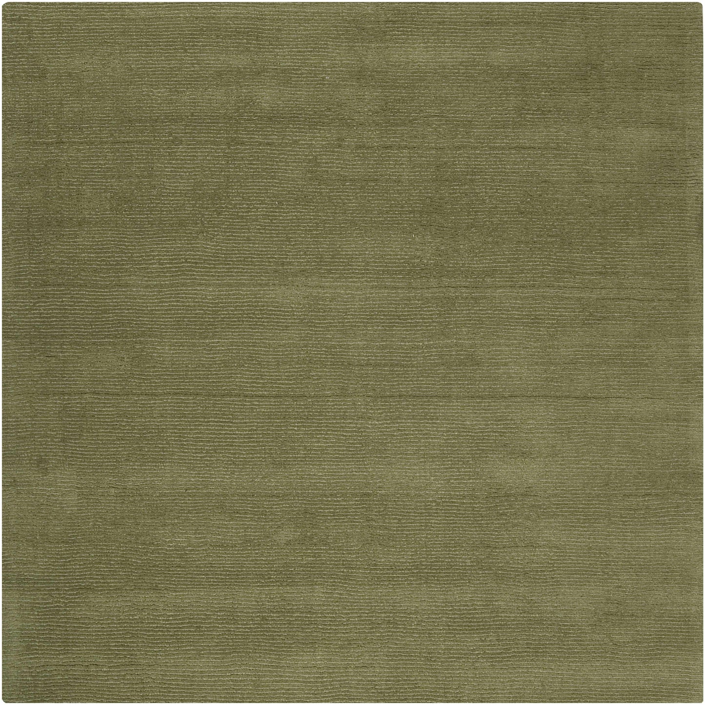 Brockton Solid Sage Green Wool Rug