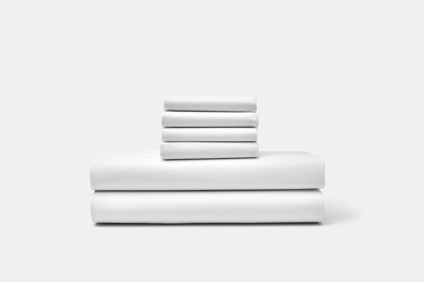 Percale Bed Sheet Set - American Made With USA Grown Cotton - Quahog Bay Bedding