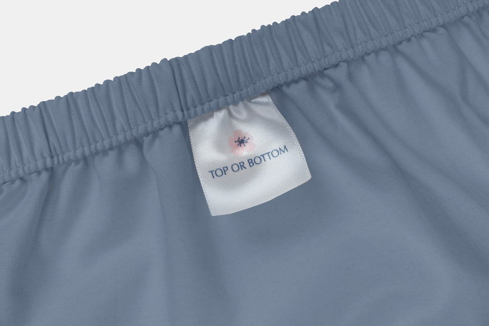 Percale Bed Sheet Set - American Made With USA Grown Cotton - Quahog Bay Bedding