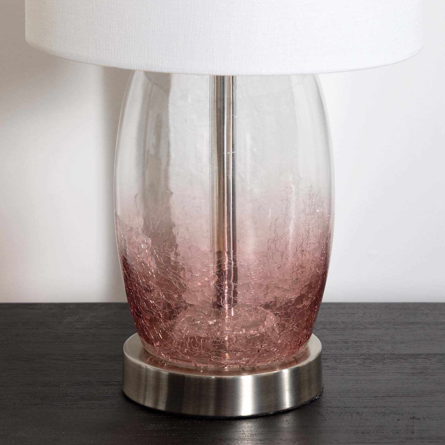 Pertek White Glass Table Lamp - Quahog Bay Bedding