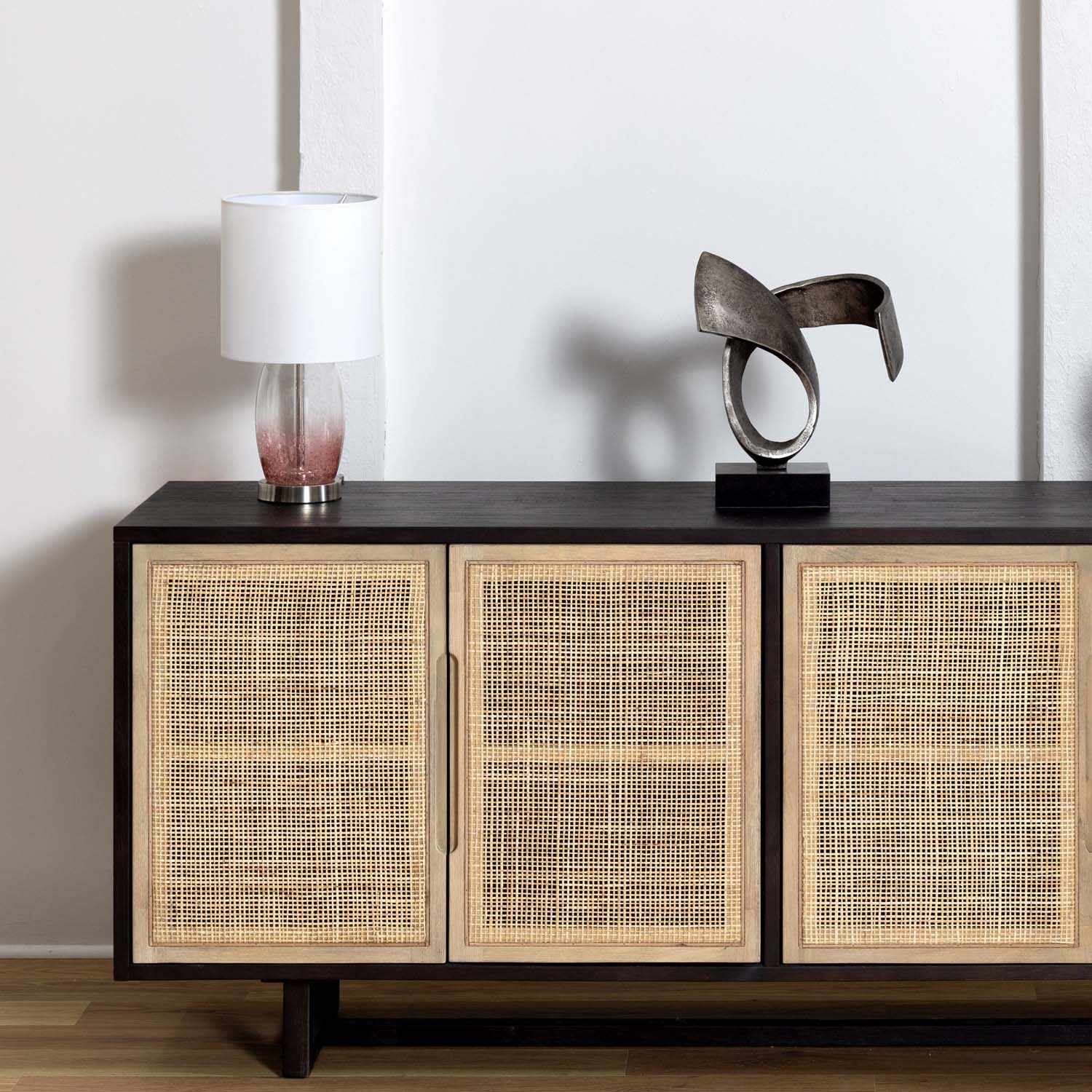 Pertek White Glass Table Lamp - Quahog Bay Bedding