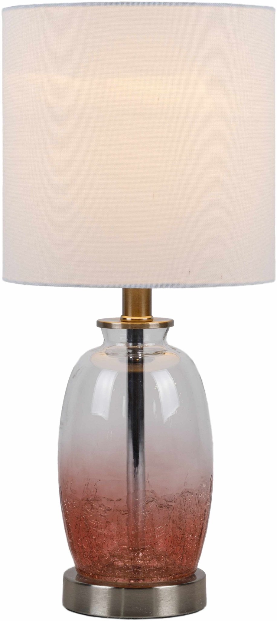 Pertek White Glass Table Lamp - Quahog Bay Bedding