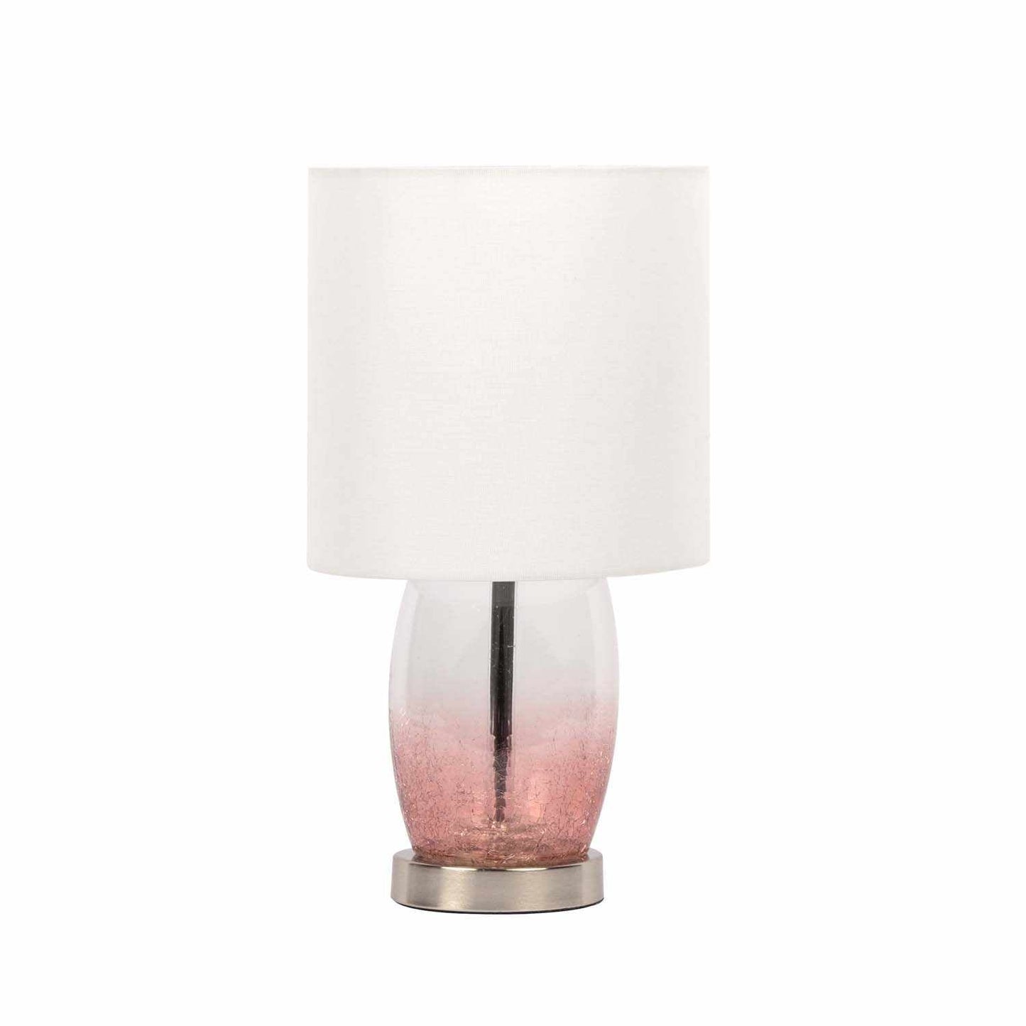 Pertek White Glass Table Lamp - Quahog Bay Bedding