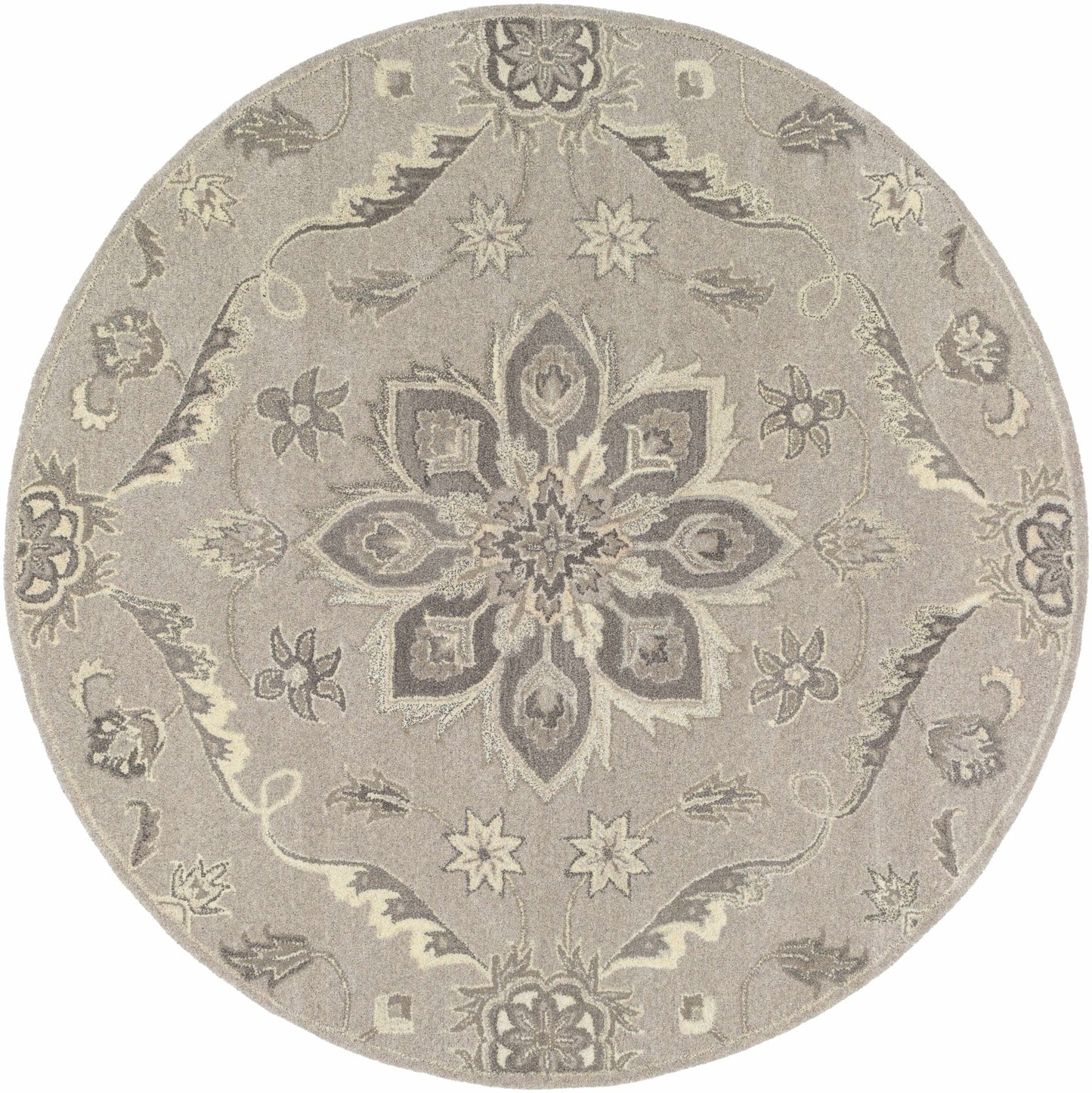 Peterstown Beige Wool Rug - Quahog Bay Bedding