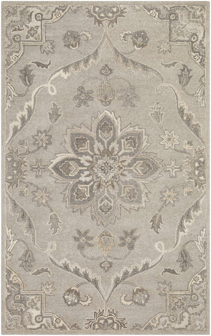 Peterstown Beige Wool Rug - Quahog Bay Bedding