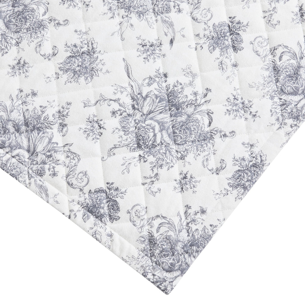 Petit Toile Cotton Flannel Quilt Set - Quahog Bay Bedding