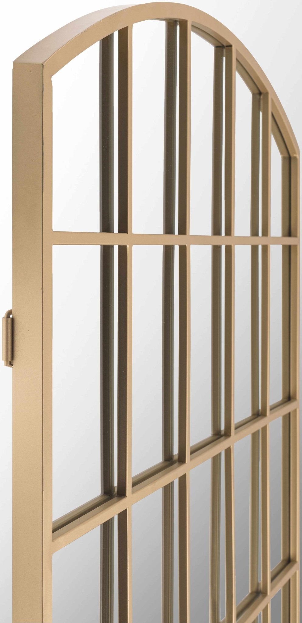 Pisignano Gold Caged Mirror - Quahog Bay Bedding