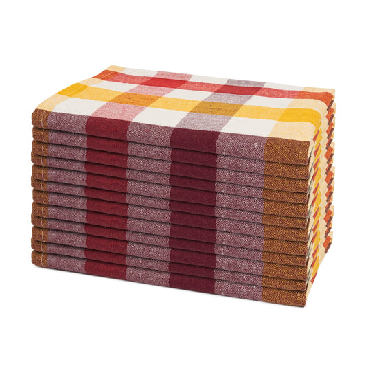 Plaid Cloth Napkins - Quahog Bay Bedding