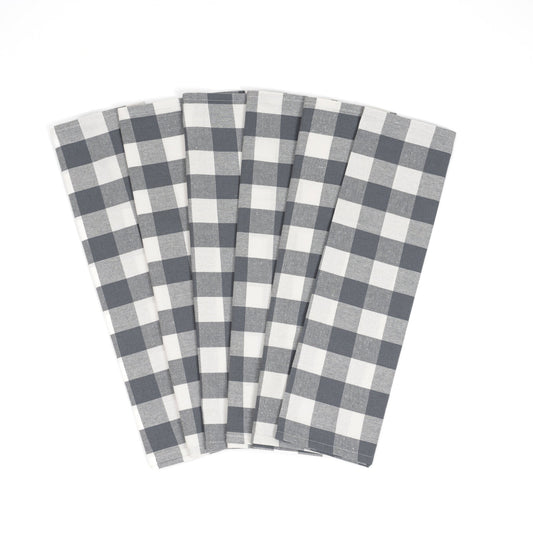 Plaid Kitchen Towels - Quahog Bay Bedding