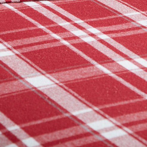 Plaid Organic Flannel Sheet Set - 100% Organic Cotton - Quahog Bay Bedding