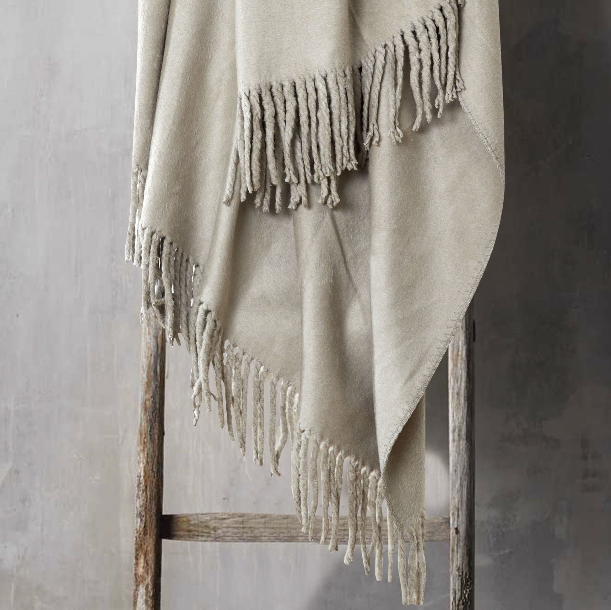 Plaza Silk Throw with Fringe - Quahog Bay Bedding