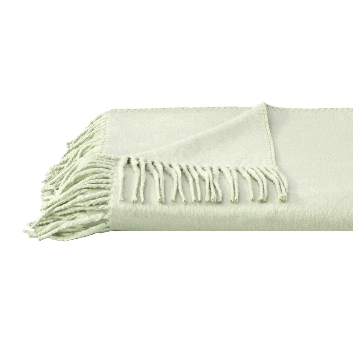 Plaza Silk Throw with Fringe - Quahog Bay Bedding