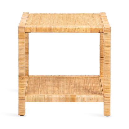 Rafina Rectangular Rattan Side Table
