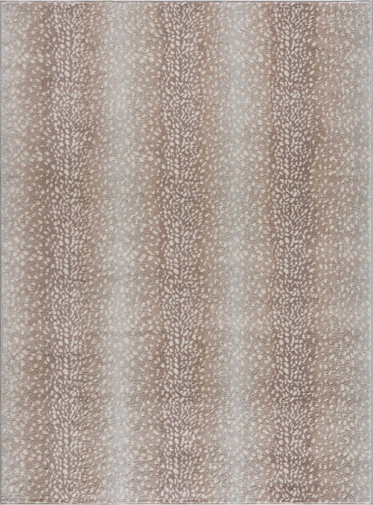 Pointblank Tan Leopard Print Rug - Quahog Bay Bedding