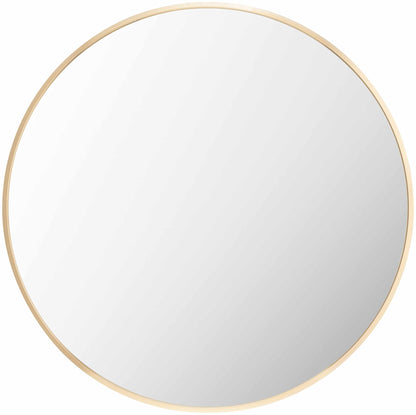 Pontalina Round Gold Mirror - Quahog Bay Bedding