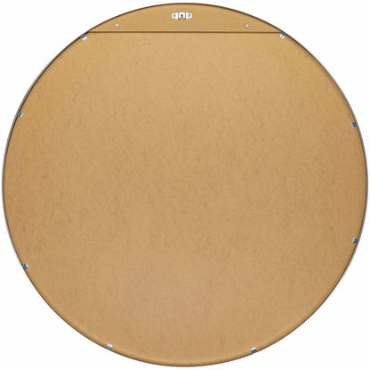 Pontalina Round Silver Gray Mirror - Quahog Bay Bedding