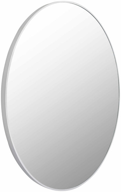 Pontalina Round White Mirror - Quahog Bay Bedding