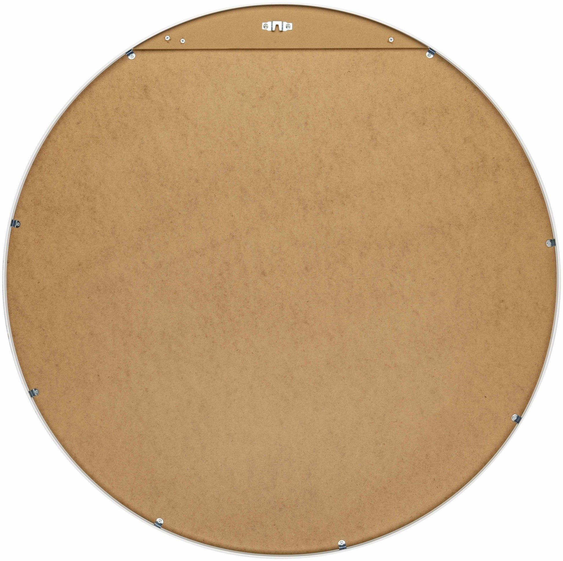 Pontalina Round White Mirror - Quahog Bay Bedding