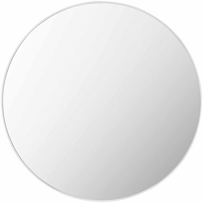 Pontalina Round White Mirror - Quahog Bay Bedding