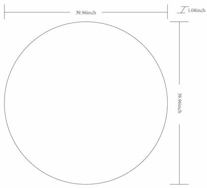 Pontalina Round White Mirror - Quahog Bay Bedding
