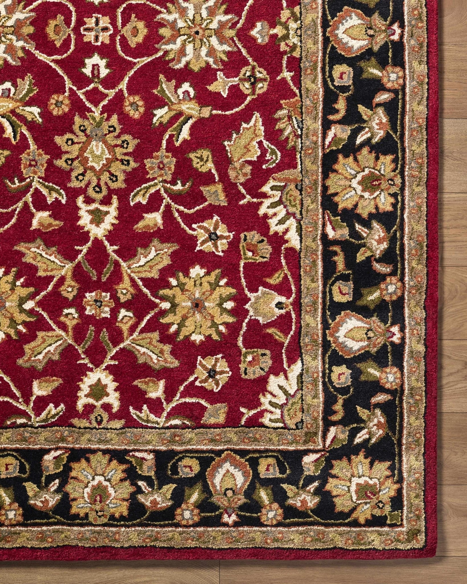 Porthcawl Wool Area Rug - Quahog Bay Bedding