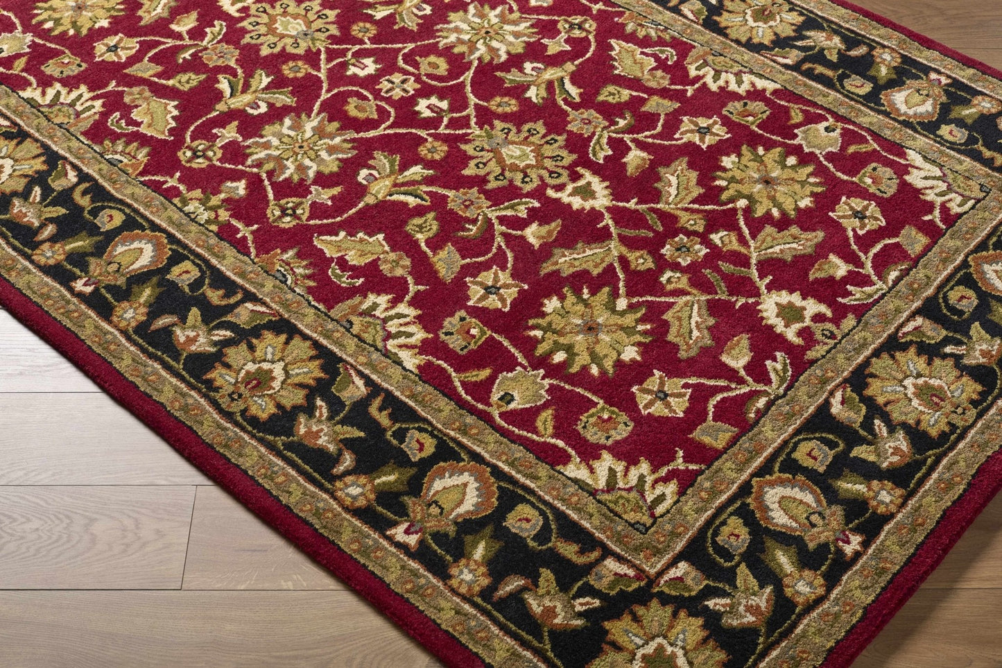 Porthcawl Wool Area Rug - Quahog Bay Bedding