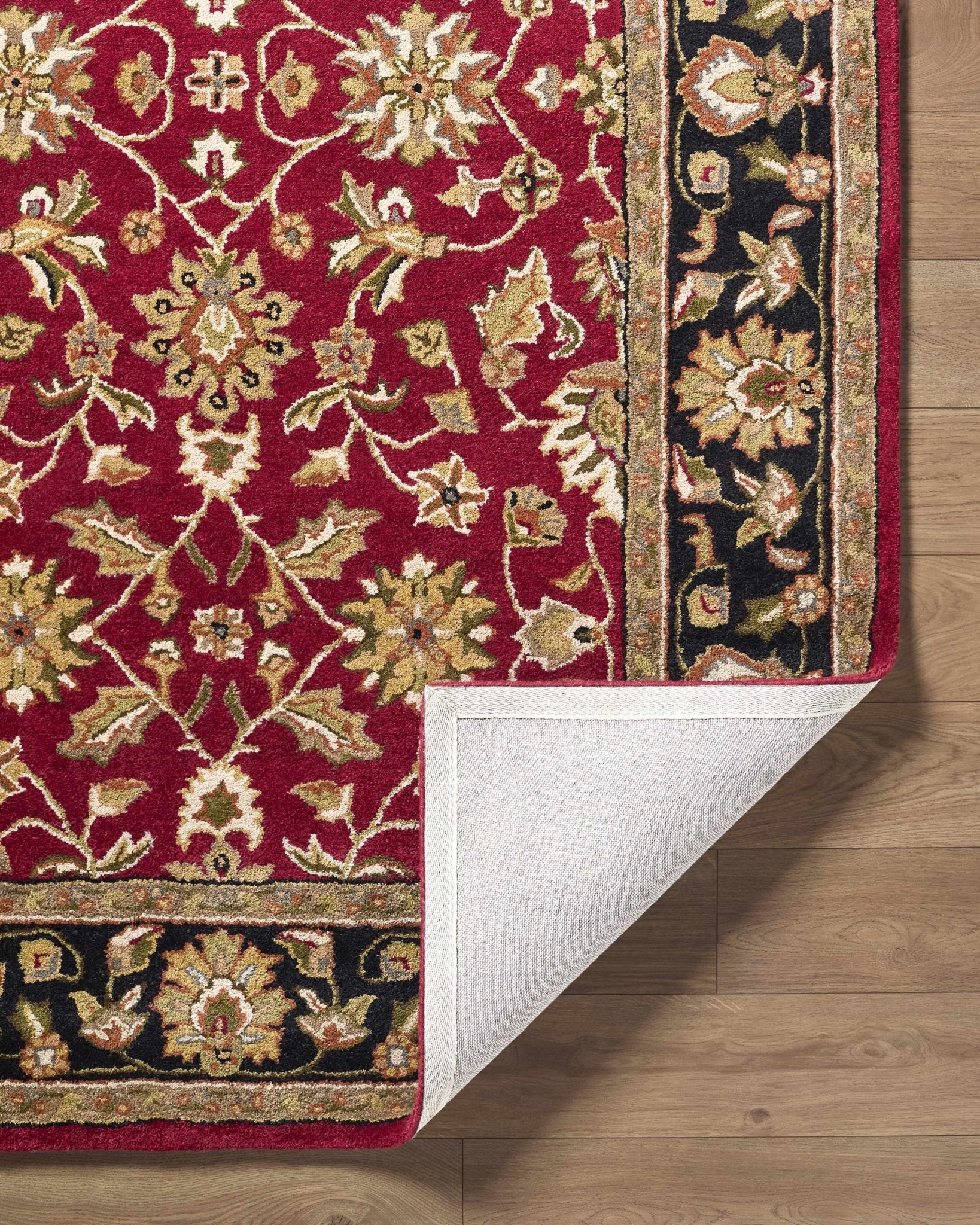 Porthcawl Wool Area Rug - Quahog Bay Bedding