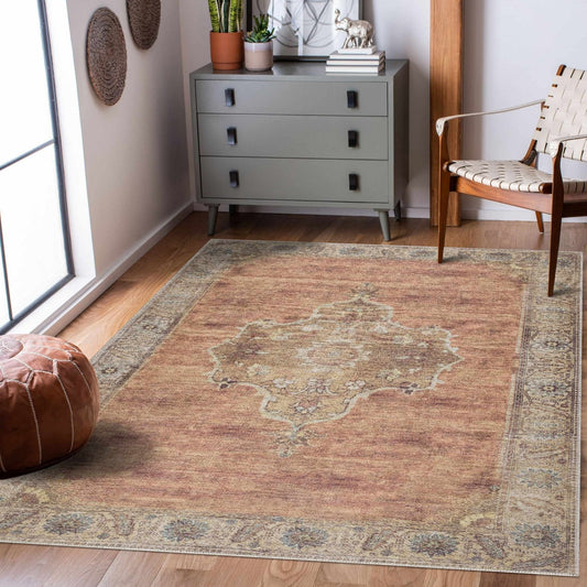 Powhatan Washable Area Rug - Quahog Bay Bedding