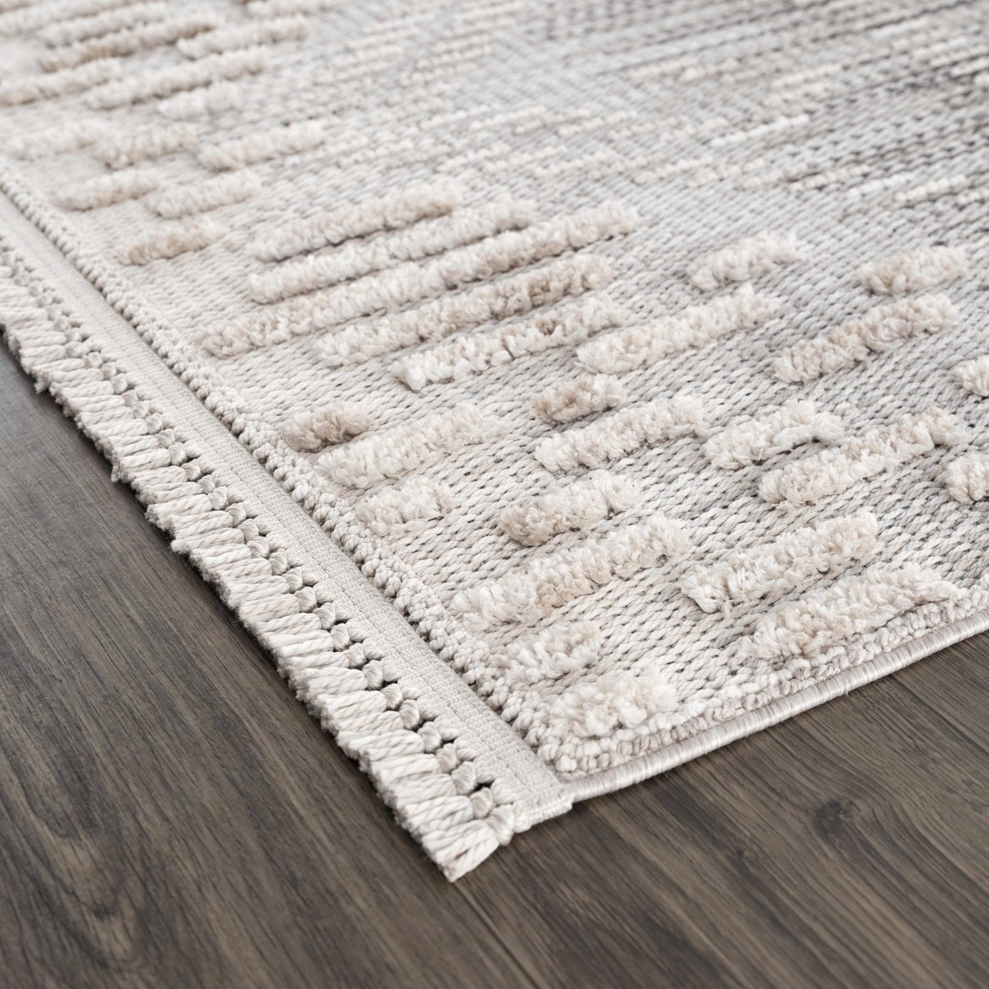Poydras High - Low Rustic Rug - Quahog Bay Bedding