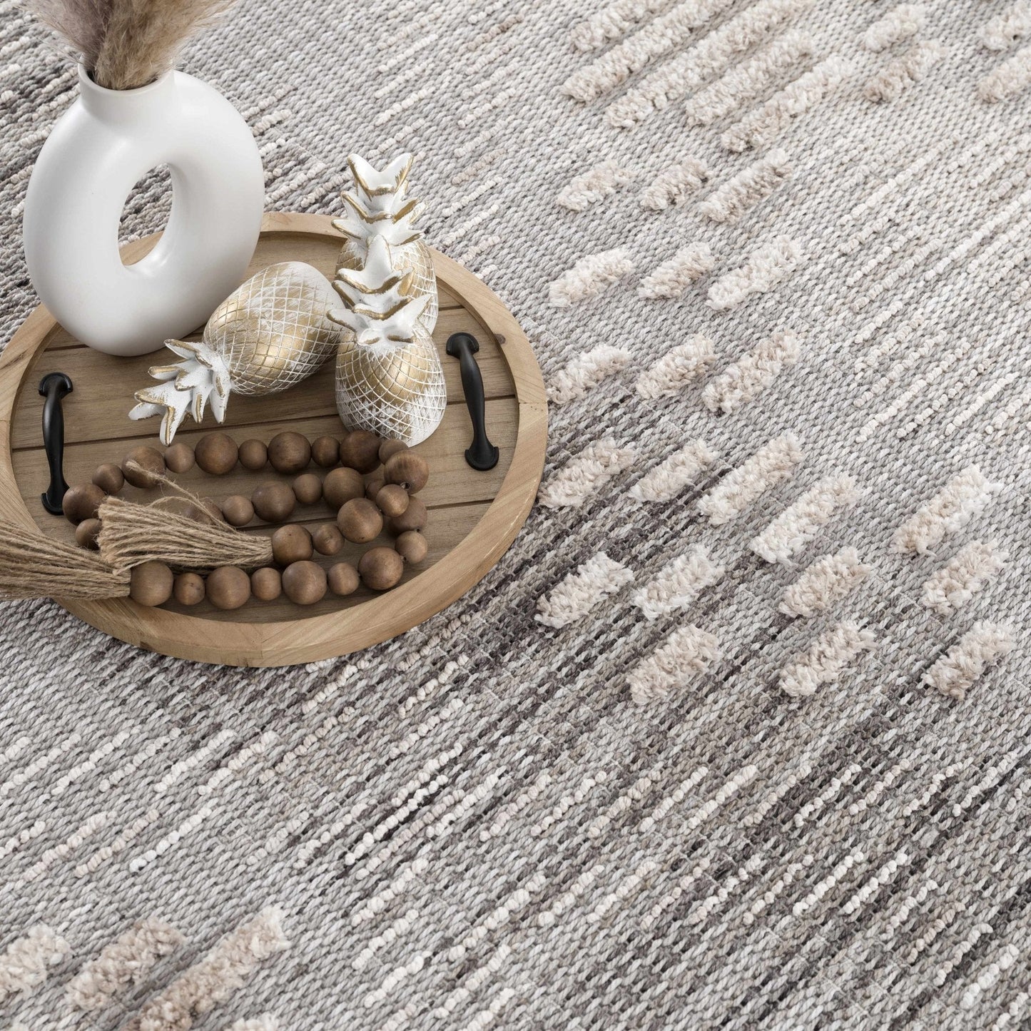 Poydras High - Low Rustic Rug - Quahog Bay Bedding