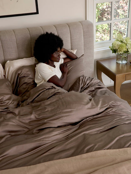 Premium Cooling Bamboo 1PC Duvet Cover 100% Bamboo Viscose - Quahog Bay Bedding