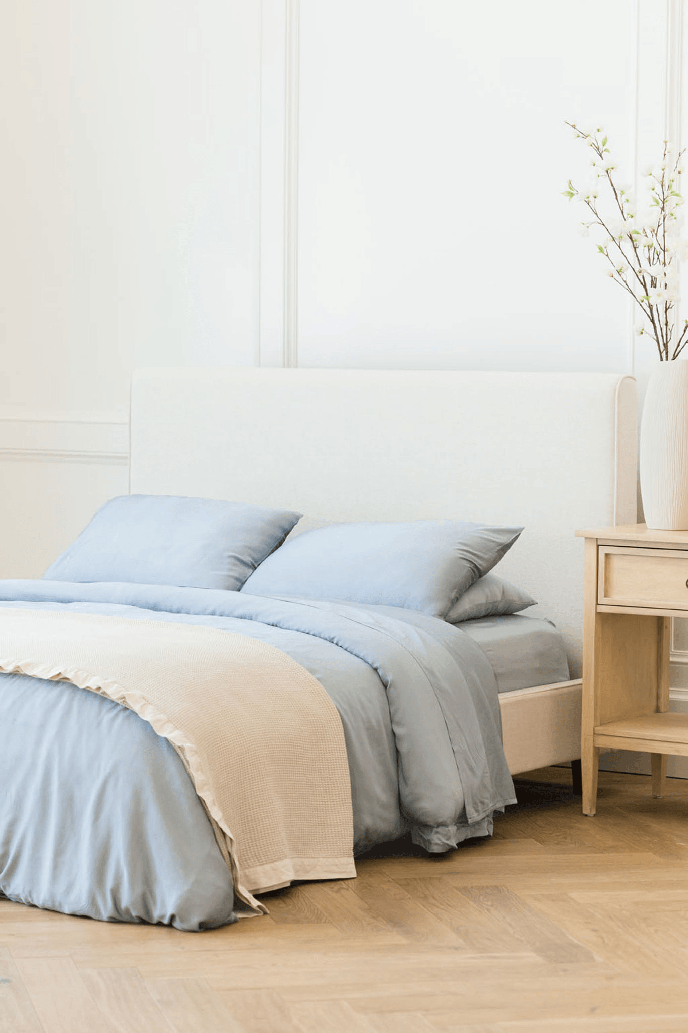 Premium Cooling Bamboo 1PC Duvet Cover 100% Bamboo Viscose - Quahog Bay Bedding