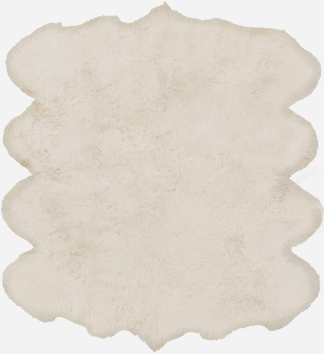 Premium White Soft Sheepskin Rug - Quahog Bay Bedding
